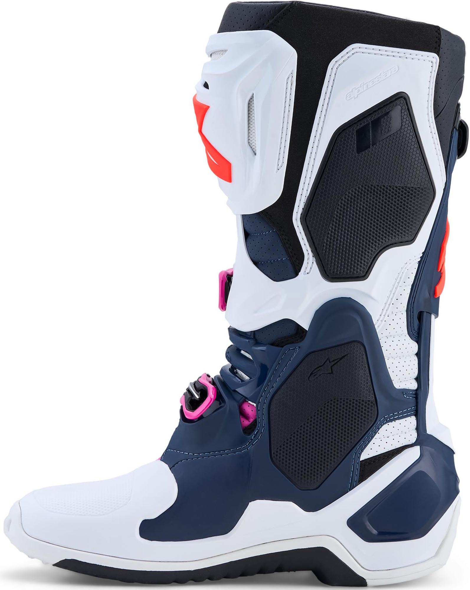 Alpinestars Tech 10 Supervented Bottes de motocross Noir/blanc/fuchsia 12 Figure 6