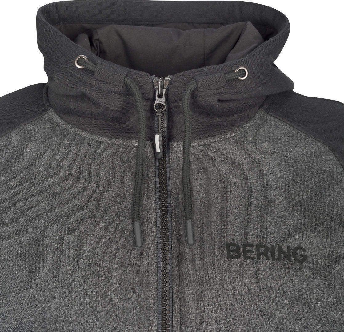 Bering Lynx Motorcycle Zip Hoodie black/grey M Figure 5