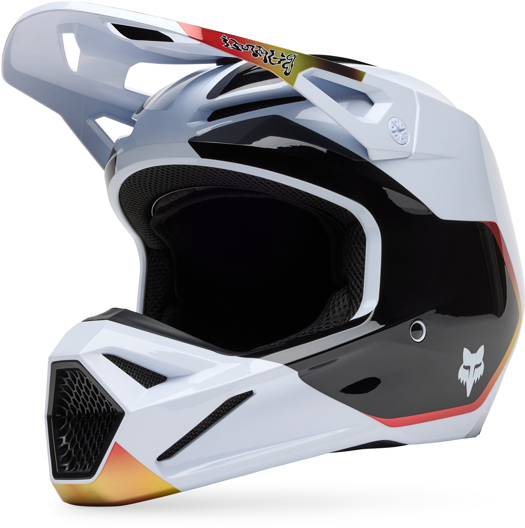 FOX V1 Hello Future Special Edition MIPS Motorcross helm Wit M (57/58) Figuur 6