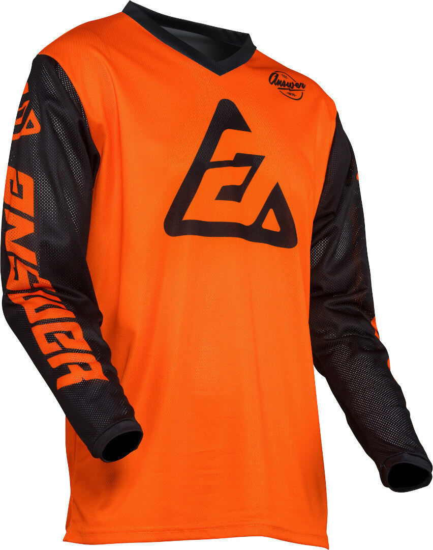 Answer Arkon Bold Motocross Jersey Laranja/Preto S Figura 2