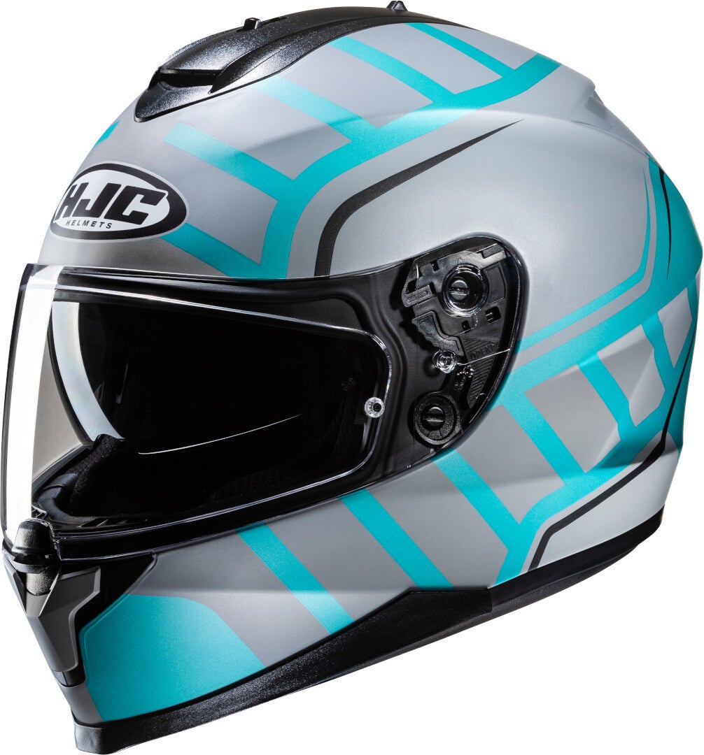 HJC C70N Holt Casco blu/argento S (55/56) Figura 1