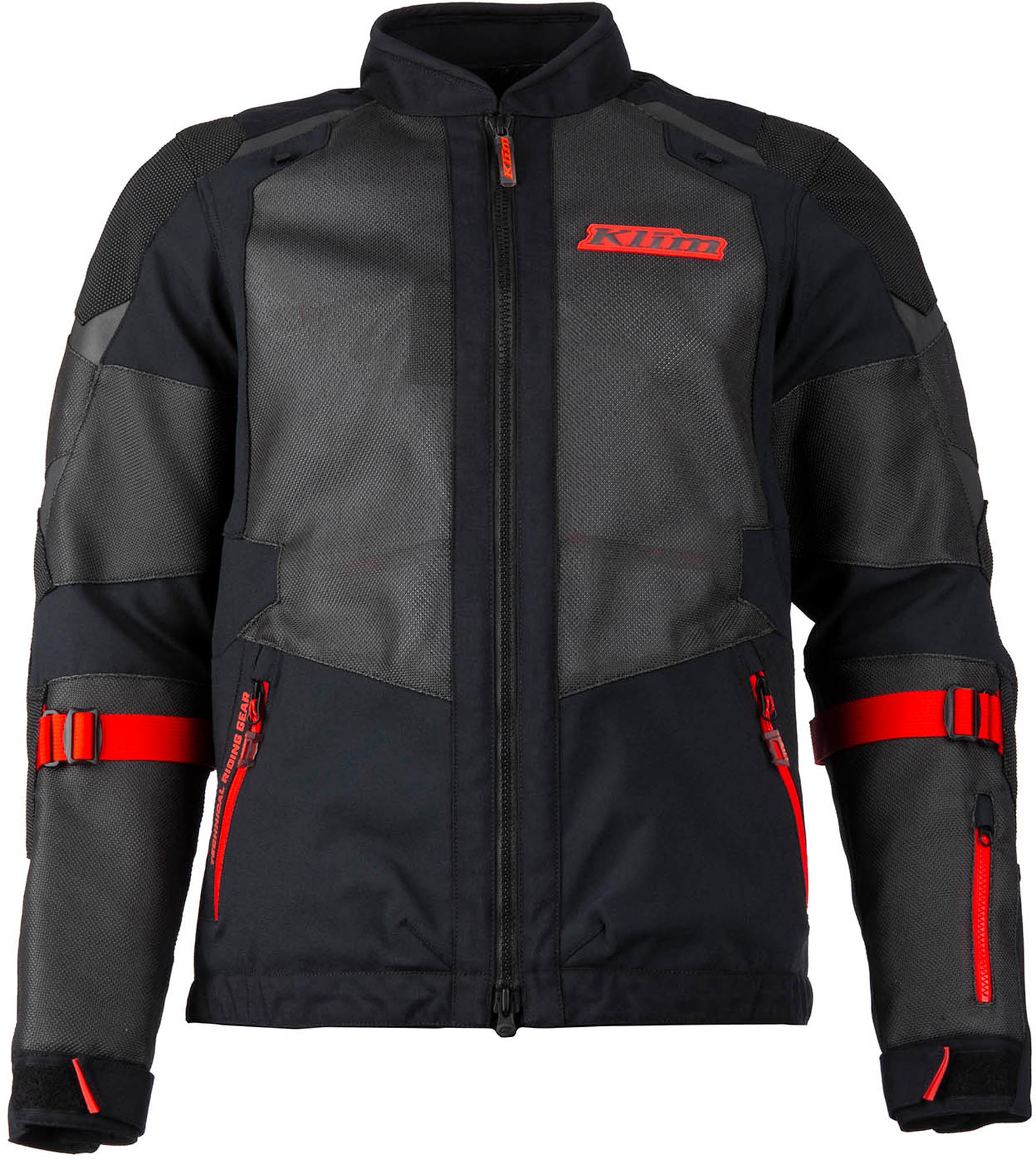 Klim Baja Mesh Veste textile moto noir/rouge XL Figure 3