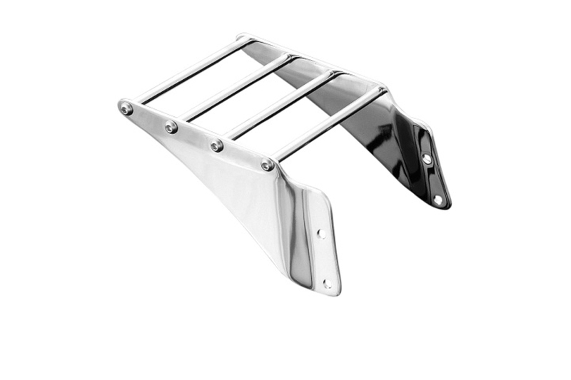 Highway Hawk Tech Glide Luggage Carrier, Yamaha XV Virago, cromado Figura 2