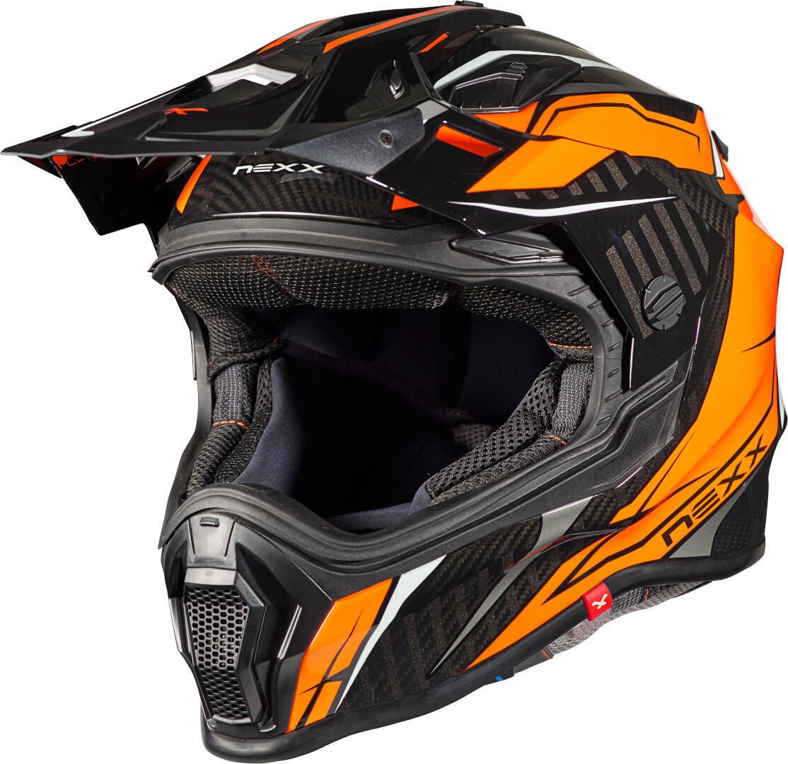 Nexx X.WRL Atika Helm grau/orange M (57/58) Abbildung 2