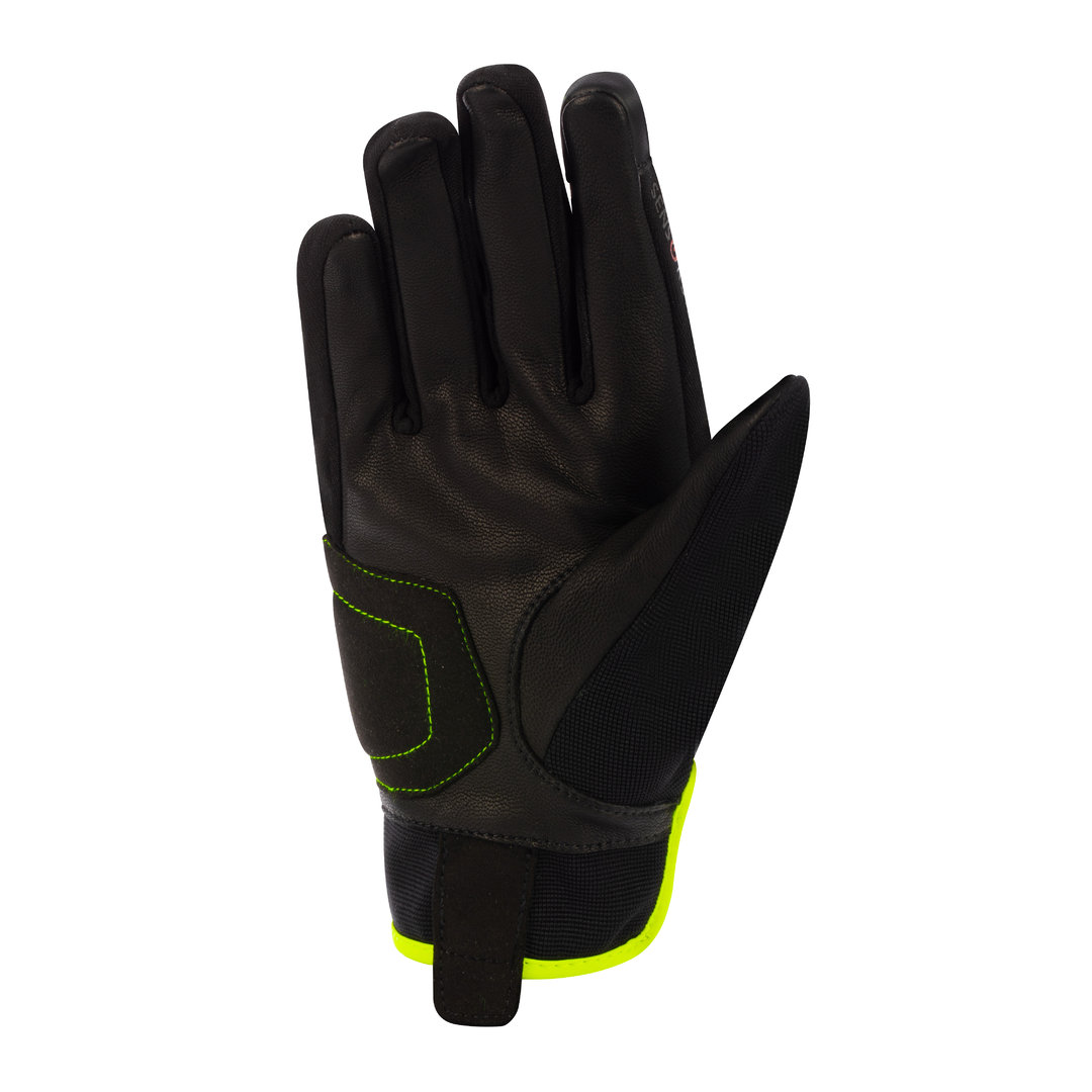 Bering Fletcher Evo Mănuși de motocicletă negru/galben 3XL Figura 2