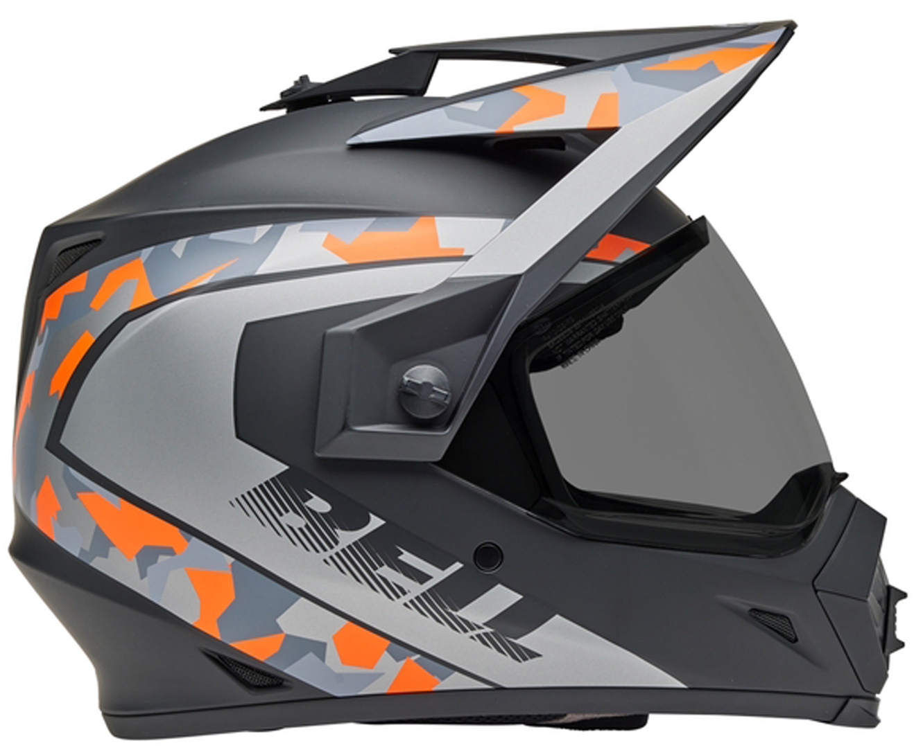 Bell MX-9 Adventure MIPS Enduro Helm grau/orange XL (60/61) Abbildung 3