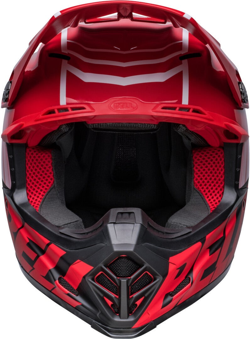 Bell Moto-9S Flex Sprint Casco Motocross rosso/nero M Figura 2