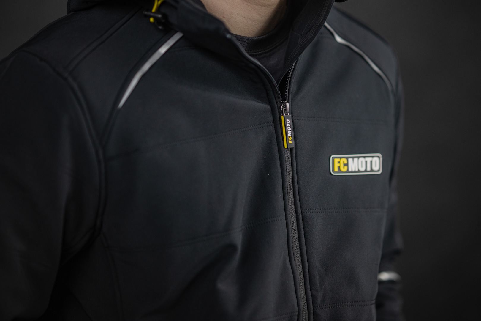 FC-Moto FCM-PSSJ Jachetă softshell negru M Figura 5