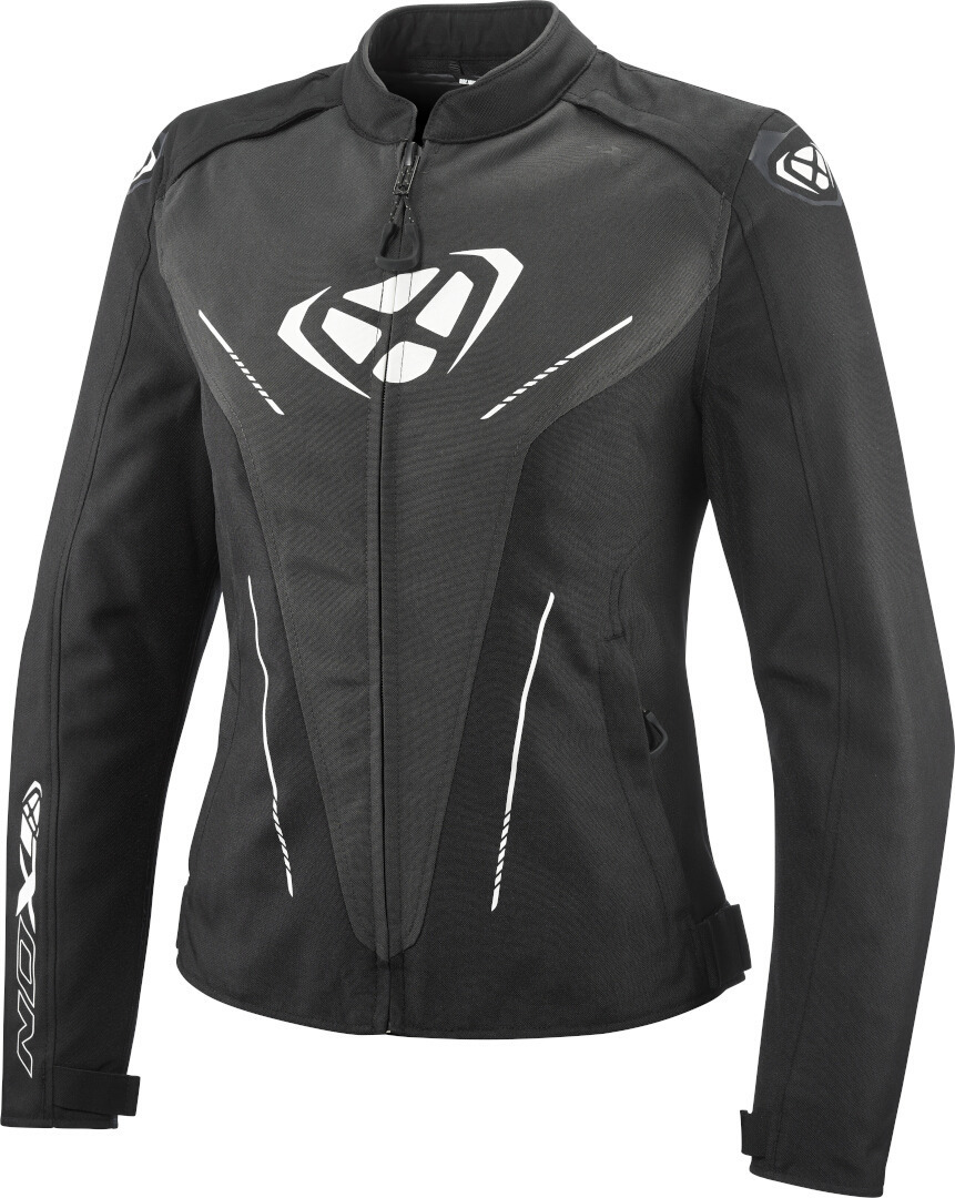 Ixon Prodigy Jachetă impermeabilă pentru motociclete alb/negru XS Figura 1
