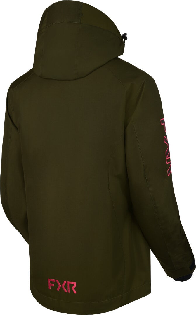 FXR Fresh 2025 Ladies Snowmobile Jacket green 10 Figure 2