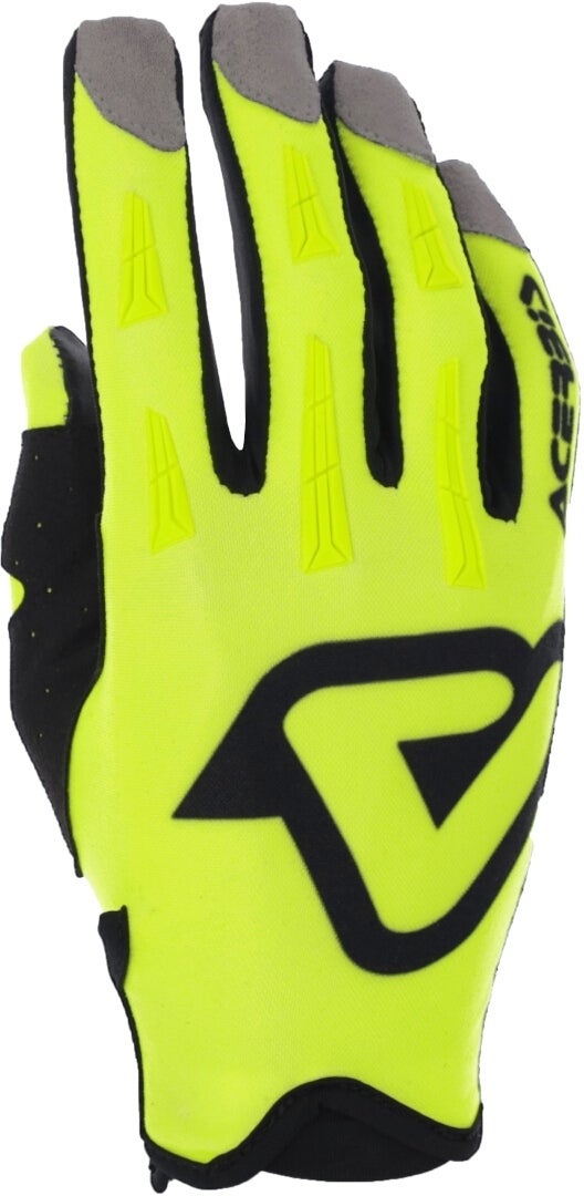 Acerbis MX X-P 2.0 Logo Motocross handsker gul/sort M Figur 4