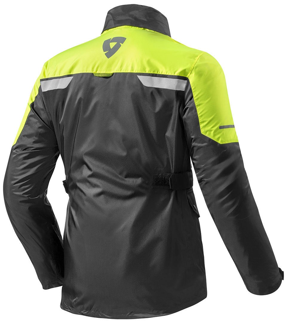 Revit Nitric 2 H2O Rain Jacket black/yellow S Figure 2