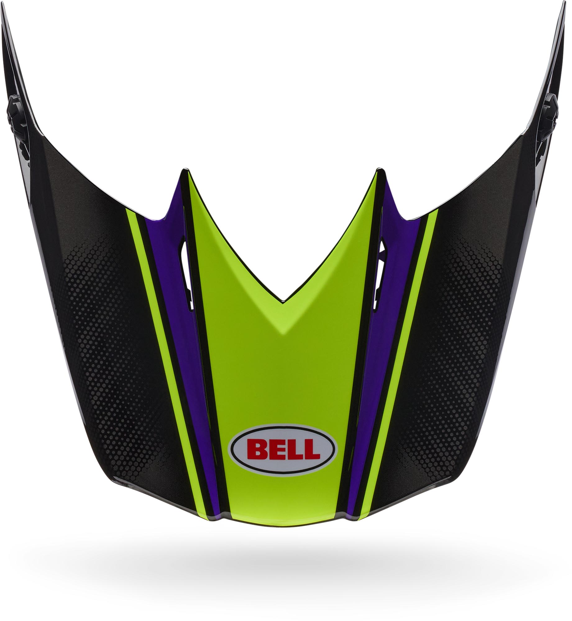 Bell MX-10 MIPS Speedway Graphic 青少年頭盔峰 紫羅蘭 圖1