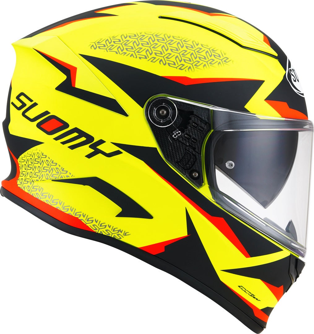 Suomy Speedstar Luminescence Helm gelb/schwarz L (59/60) Abbildung 5