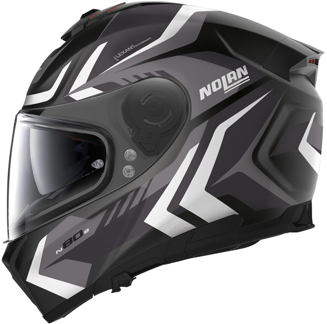 Nolan N80-8 Rumble N-Com Casco nero opaco S (56) Figura 2
