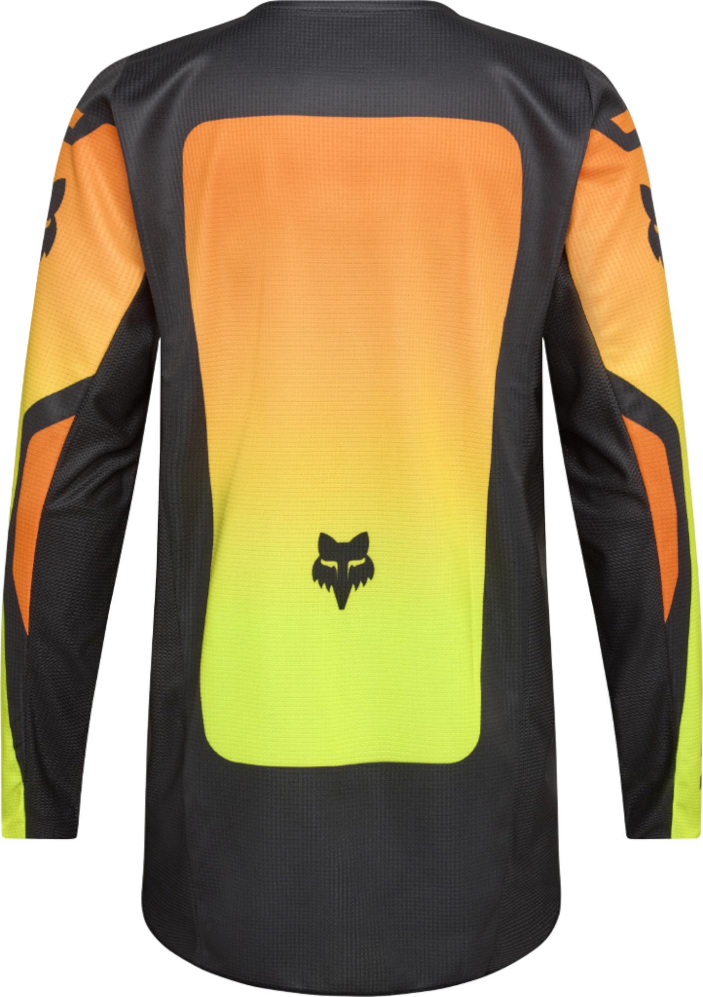 FOX 180 Shield Motocross trøje sort/gul L Figur 2