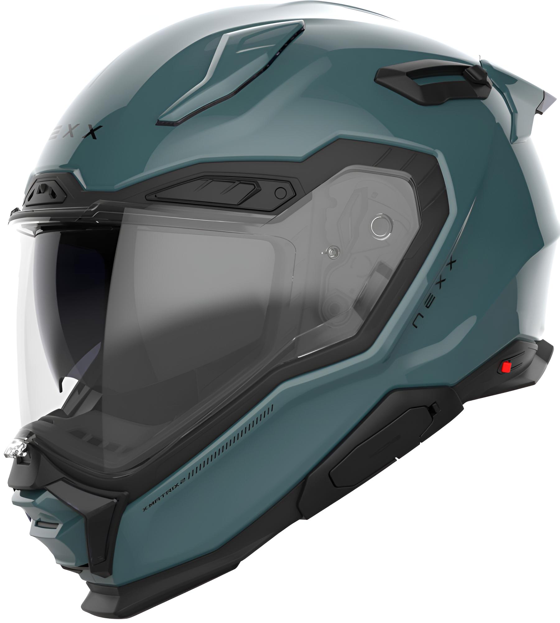 Nexx X.WST 3 Plain Casco blu/verde L (59/60) Figura 2