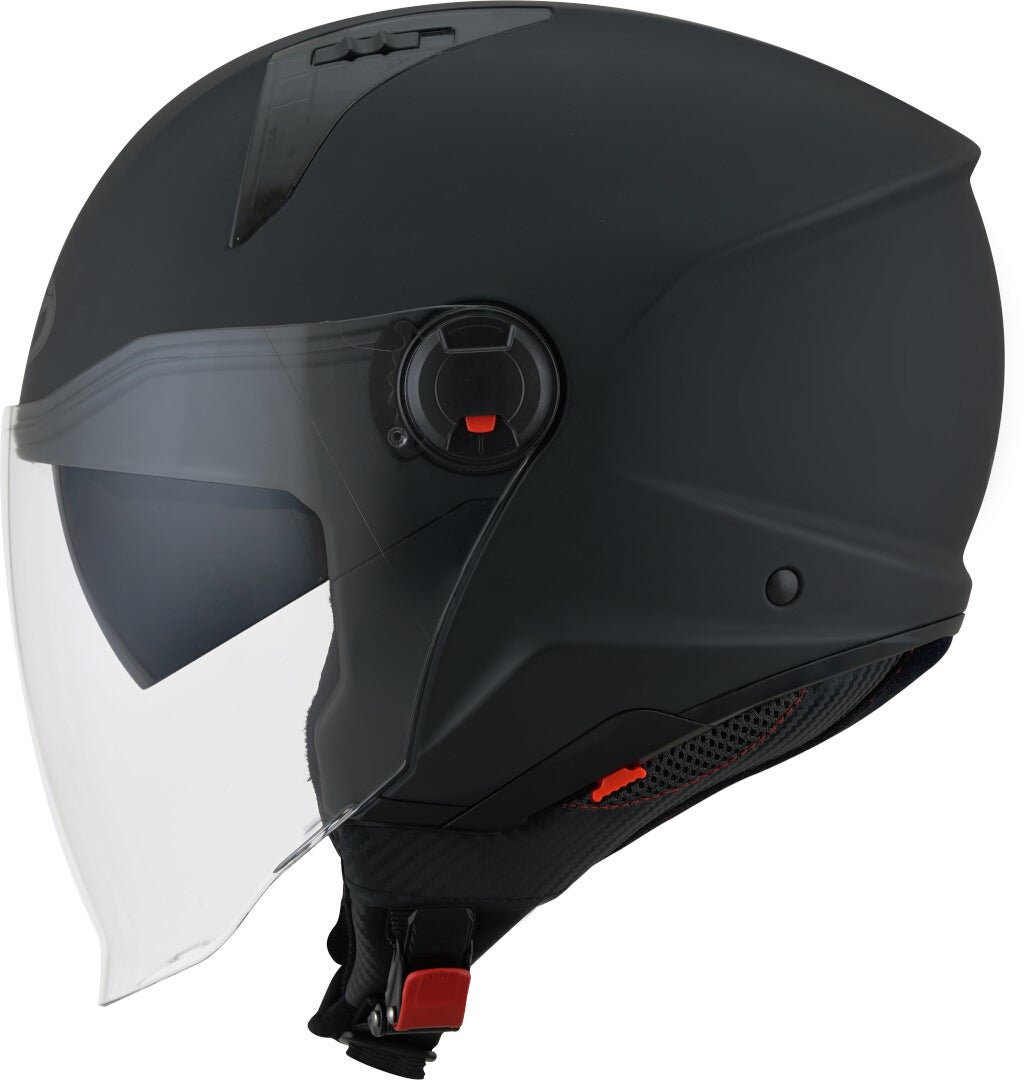 KYT D-City Plain Cască cu reacție Black matt M (57/58) Figura 5