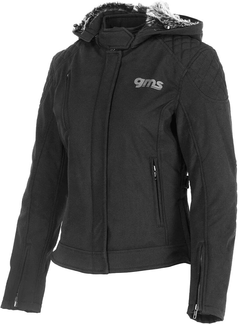 GMS Luna Giacca Softshell Moto da Donna nero M Figura 1