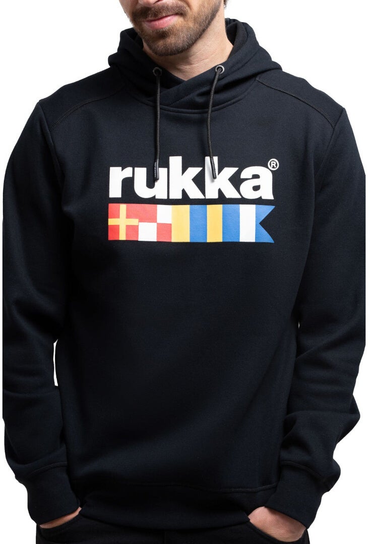 Rukka R-Crew 2.0 Sudadera con capucha negro S Figura 3