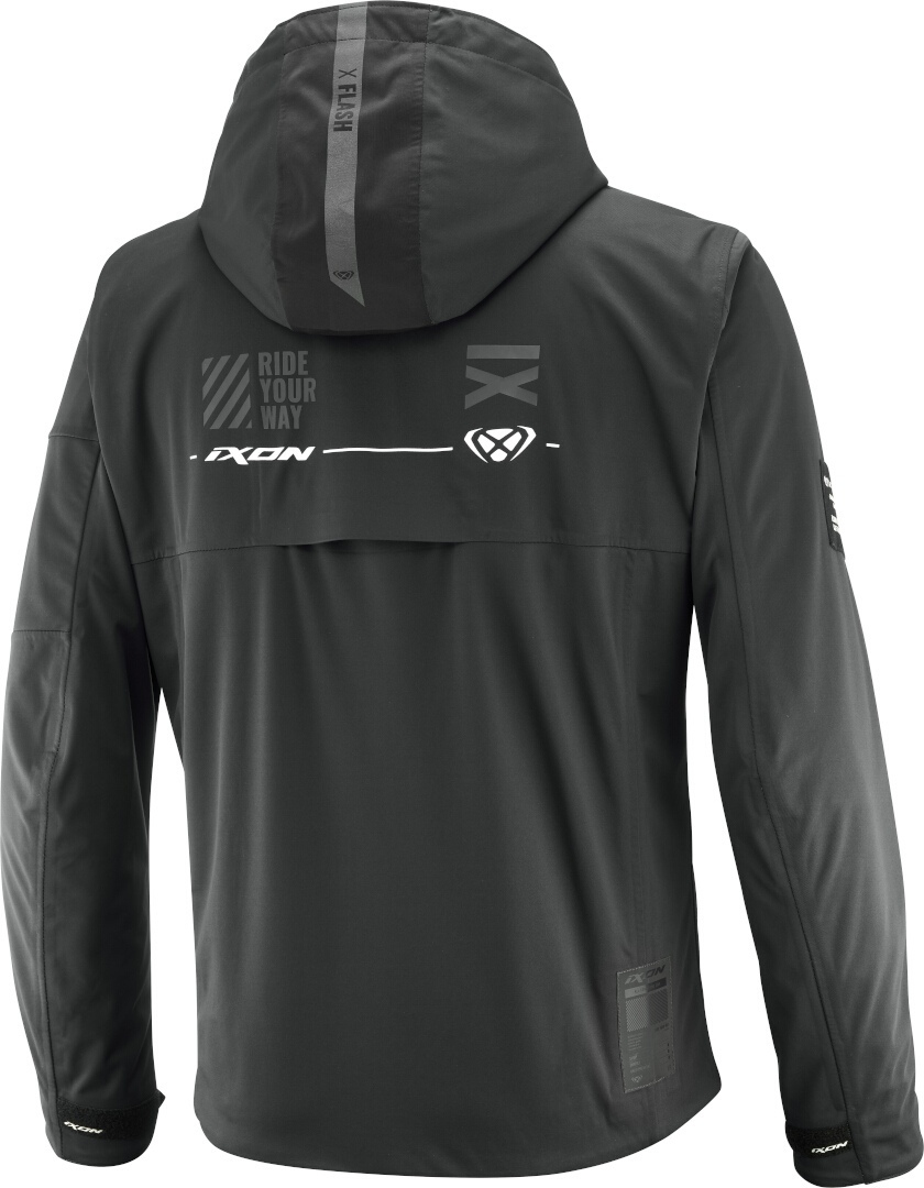 Ixon M-Quarter Waterproof Motorcycle Textile Jacket anthracite/black M Figure 2