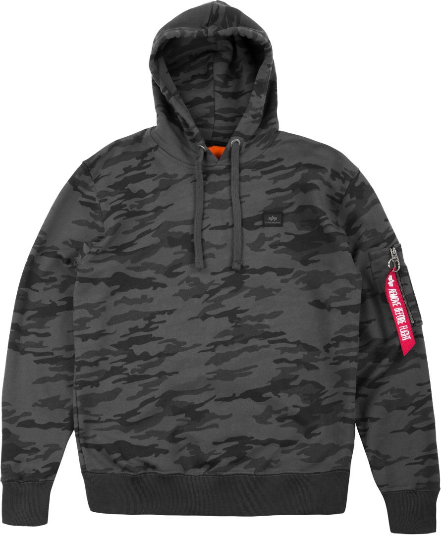 Alpha Industries X-Fit Hættetrøje grå/sort XL Figur 1
