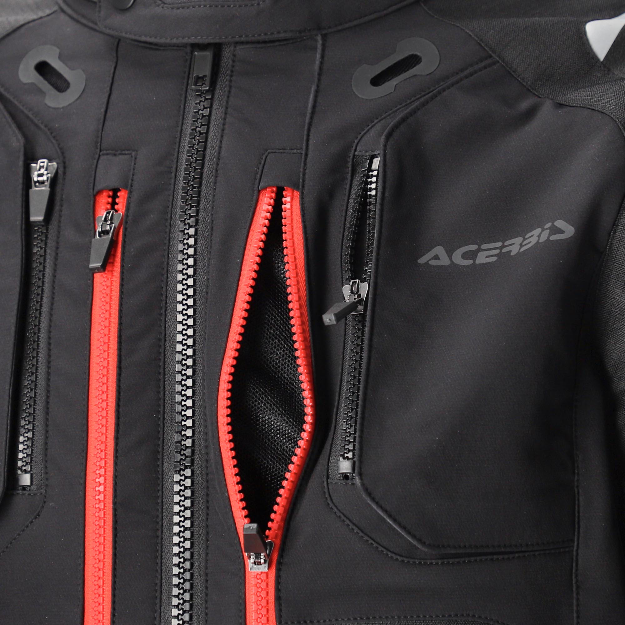 Acerbis Rally Pro Motorcycle Textile Jacket black XXXL Figure 10