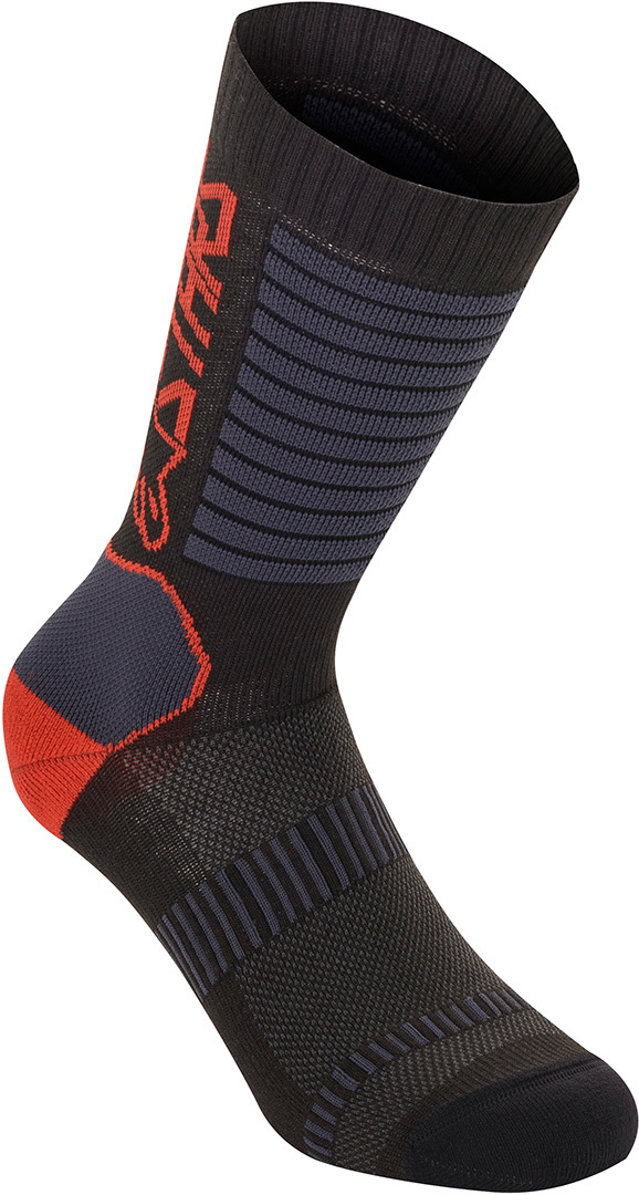 Alpinestars Paragon Lite 19 Sokker sort/rød L Figur 1