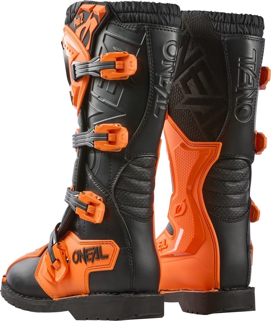 Oneal Rider Pro 2 Motocross støvler sort/orange 43 Figur 5