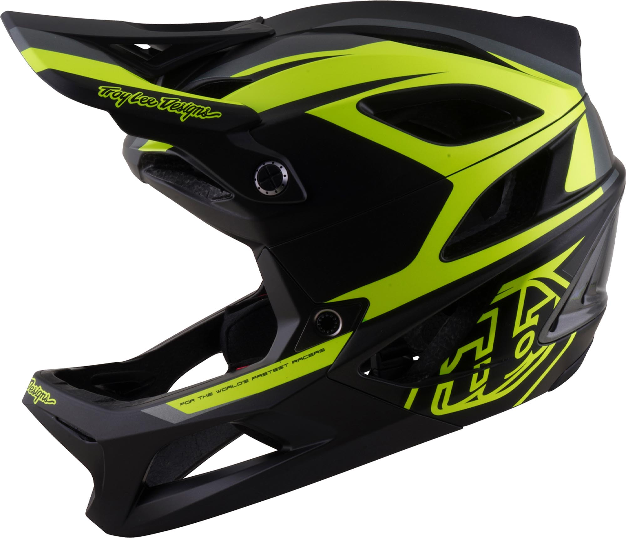 Troy Lee Designs Stage 2 MIPS High VZ 速降头盔 黄色 马里兰党（57/59） 图6