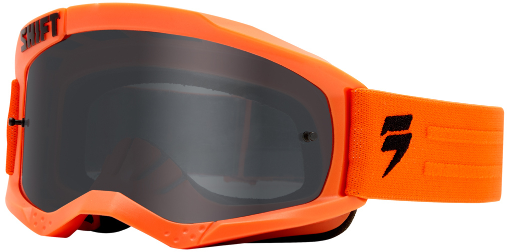 Shift WHIT3 Non Mirrored Ochelari de motocross portocaliu Figura 1