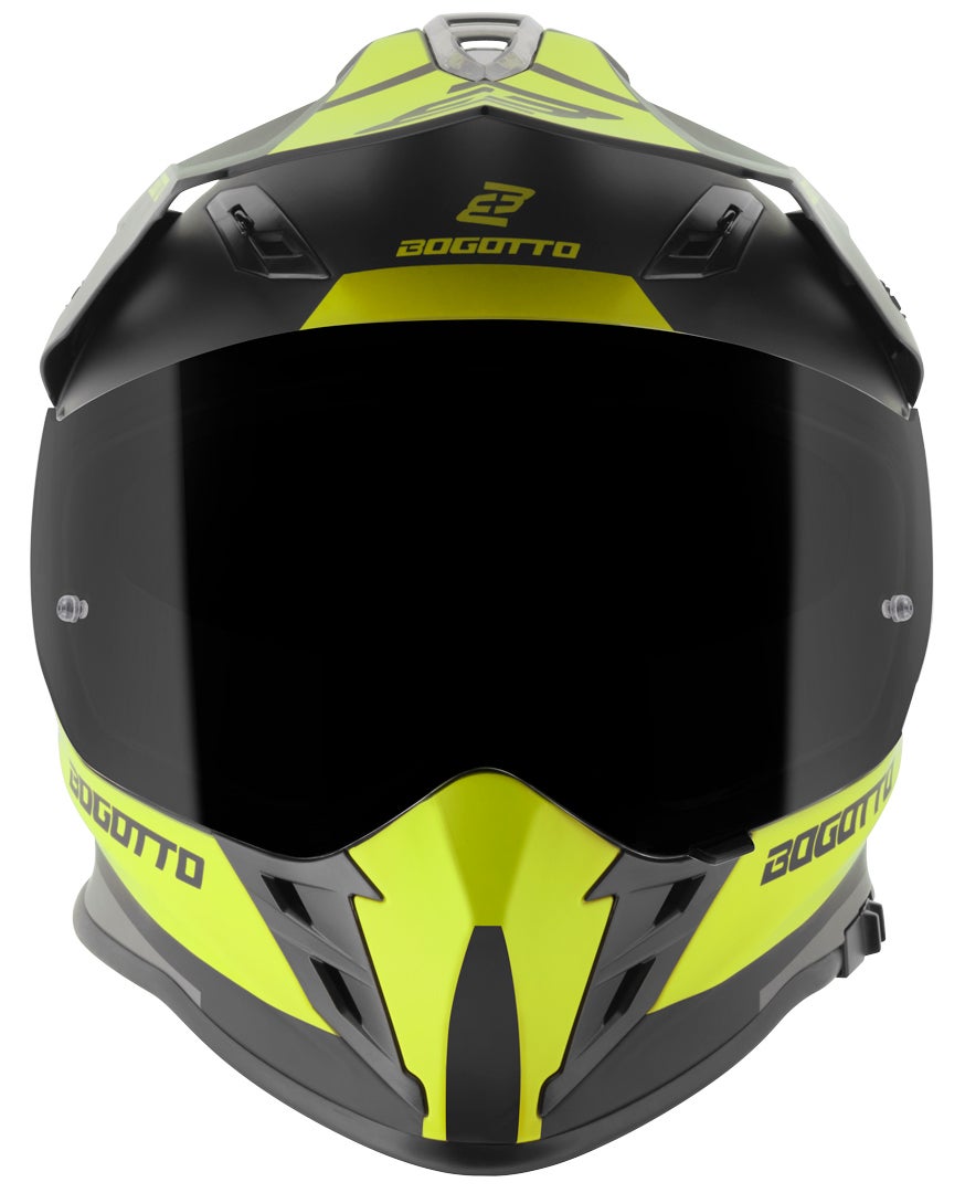 Bogotto V331 Pro Tour Casco Enduro giallo M Figura 7