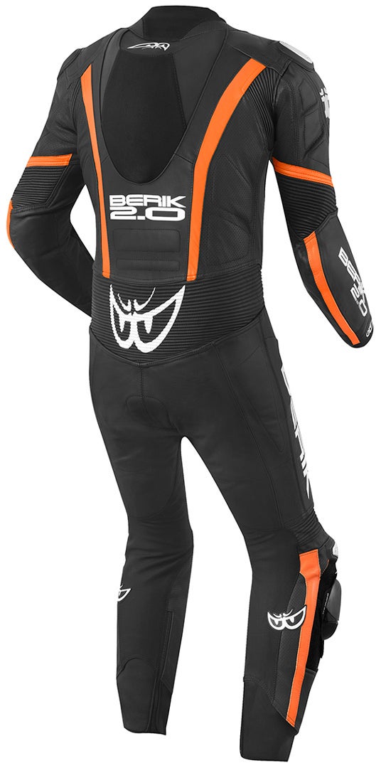 Berik Losail One Piece Motorcycle Leather Suit black/orange 56 Figure 2