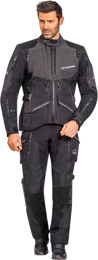Ixon Ragnar Motorcycle Textile Jacket black/anthracite 3XL Figure 3