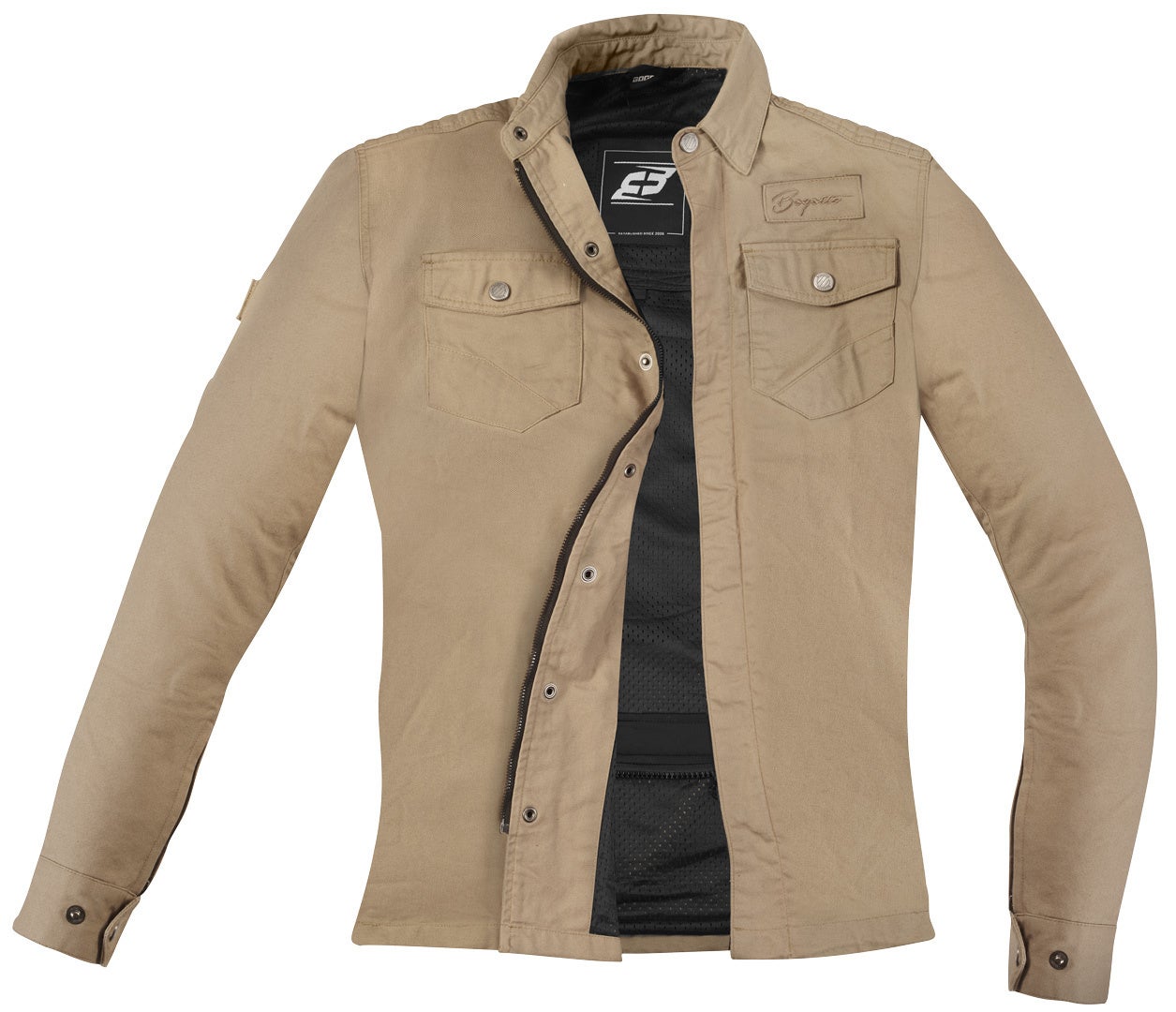 Bogotto B-Swift Motorrad Hemd beige 3XL Abbildung 2