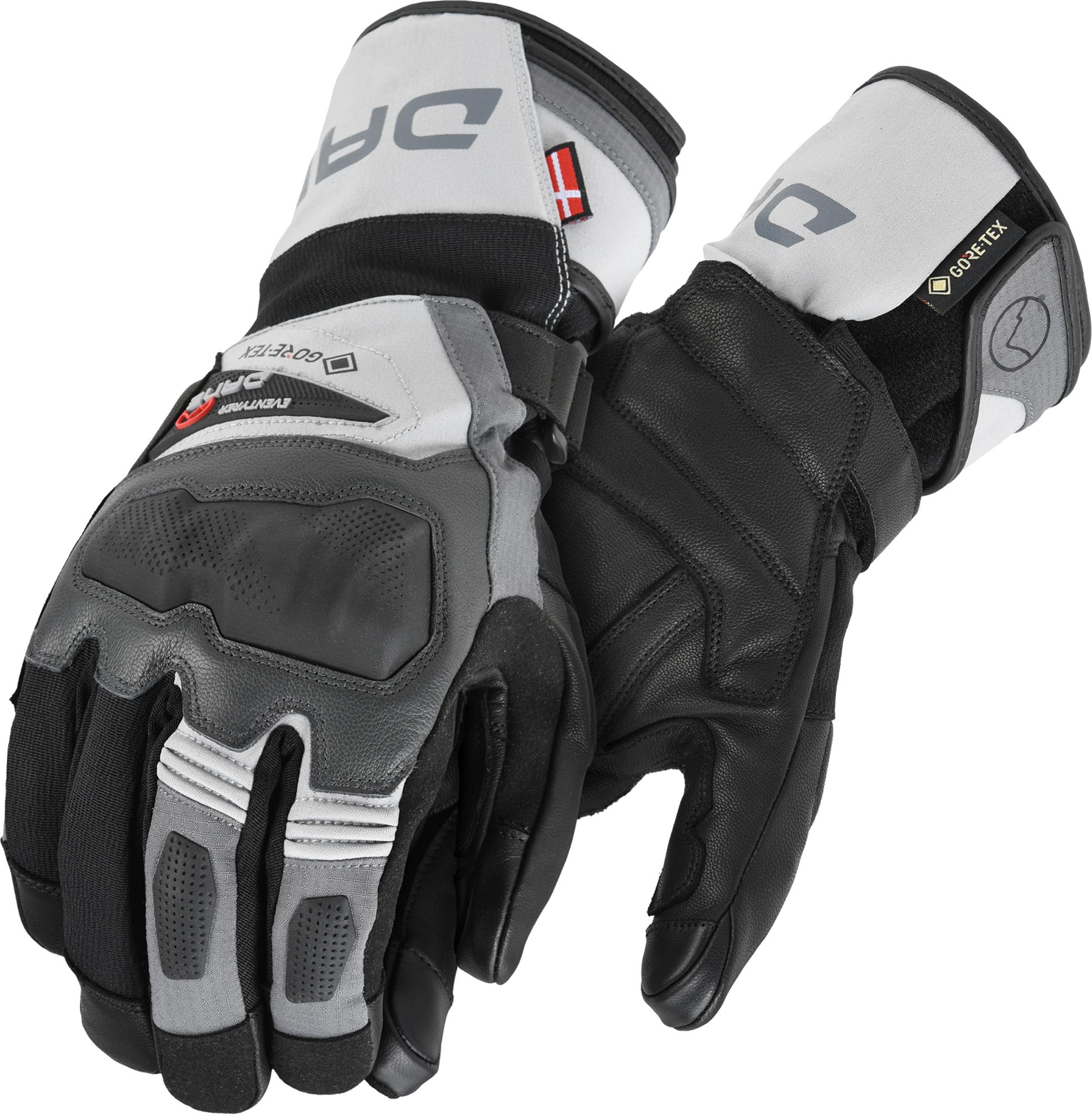 DANE Helsingor Gants de moto Gore-Tex gris M Figure 1