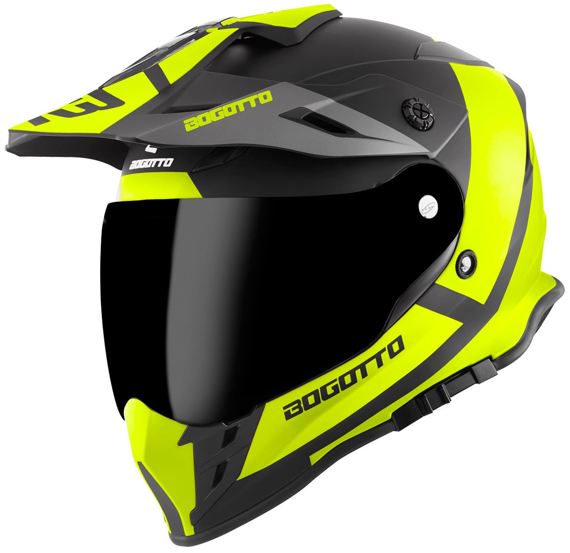 Bogotto V331 Pro Tour Casco Enduro giallo XL Figura 2