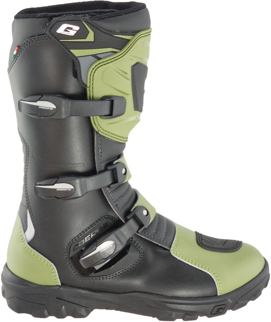 Gaerne Adventure Aquatech Bottes de moto imperméables noir/vert 45 Figure 6
