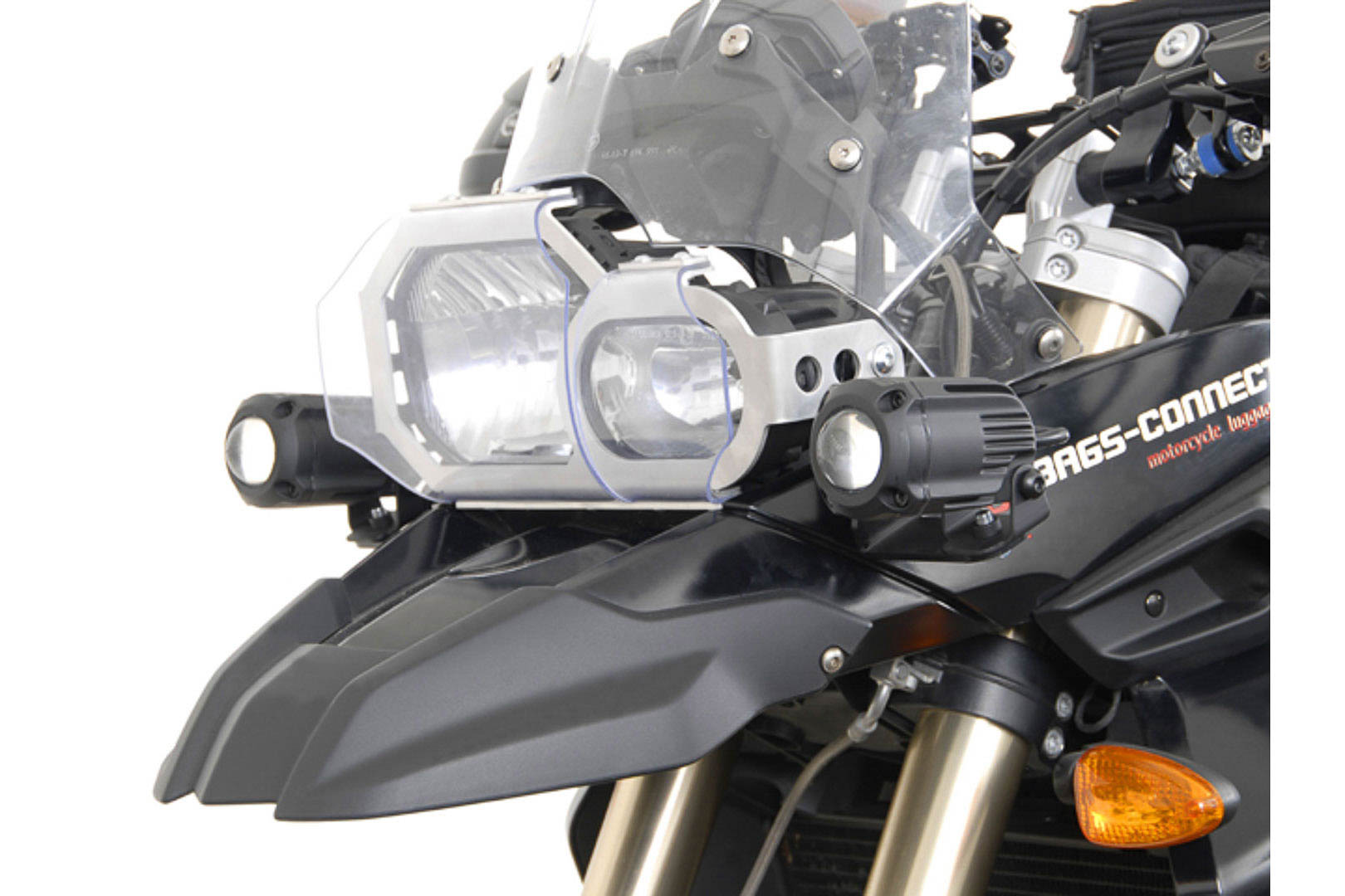 Suporturi pentru lumini SW-Motech - Negru. BMW F 800 GS (08-12) / F 650 GS (07-11). Figura 1