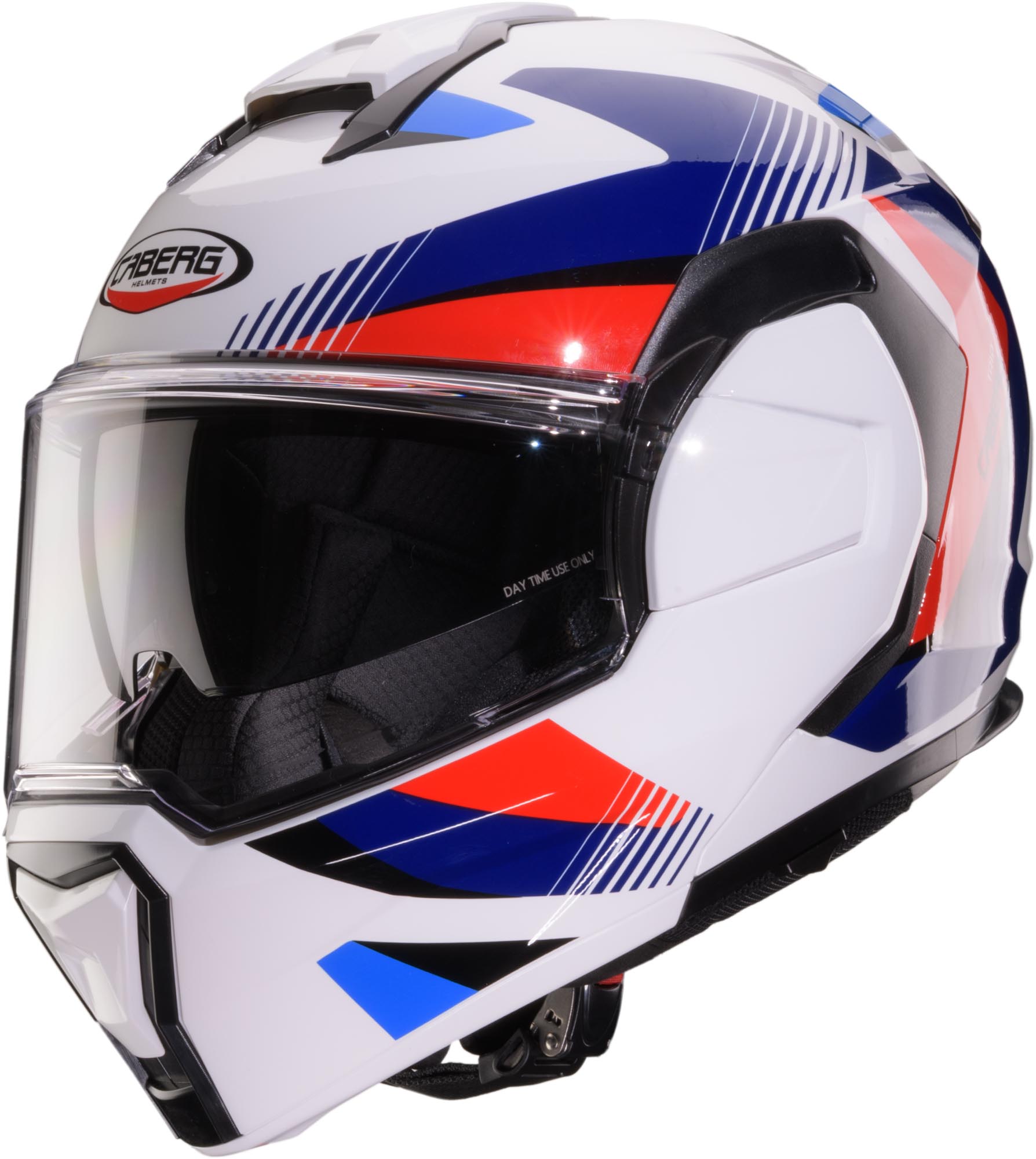 Caberg Trip Lunar Kask biały/niebieski/czerwony L (59/60) Rysunek 1