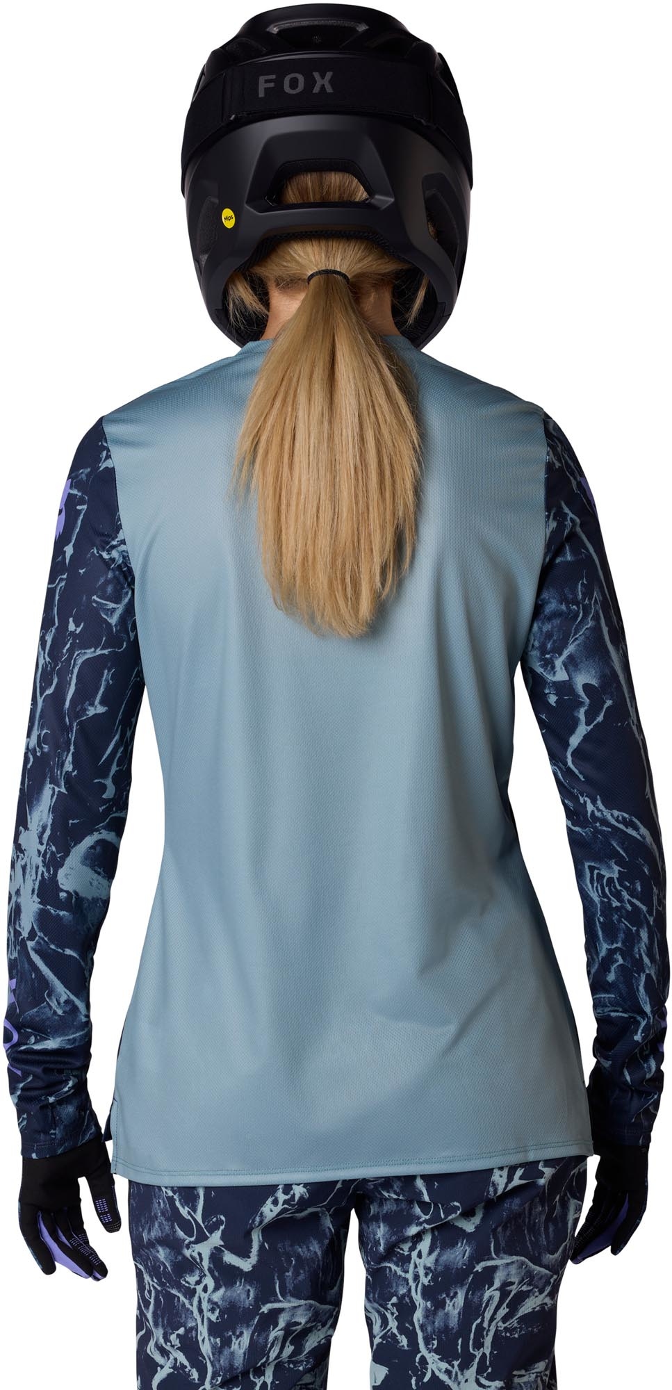 FOX Ranger LS Image Print Maillot de vélo féminin S Figure 4