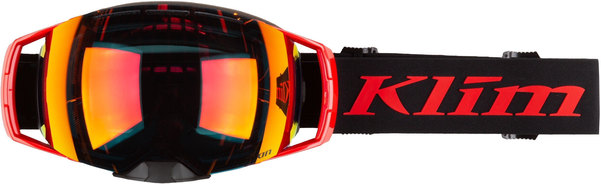 Klim Aeon Ochelari pentru snowmobile Negru/Roșu Figura 1