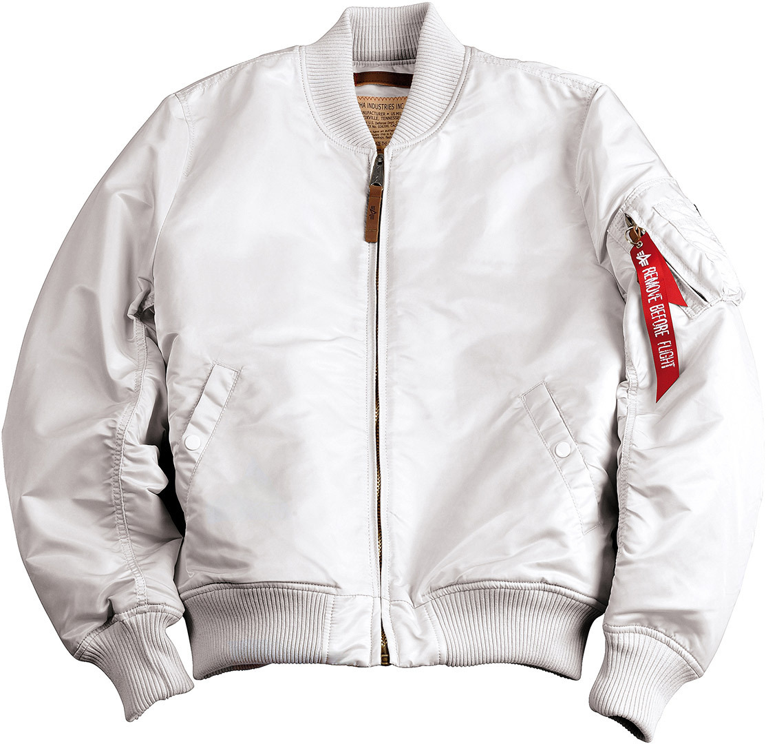 Alpha Industries MA-1 VF 59 Jacka Vit M Figur 1