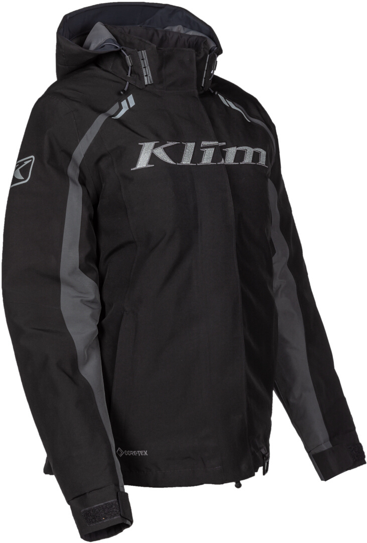 Klim Flare Dame snescooterjakke sort/grå L Figur 3