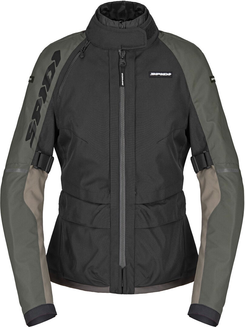 Spidi Crossmaster 2 H2Out imperméable dames moto textile veste Vert foncé XL Figure 1