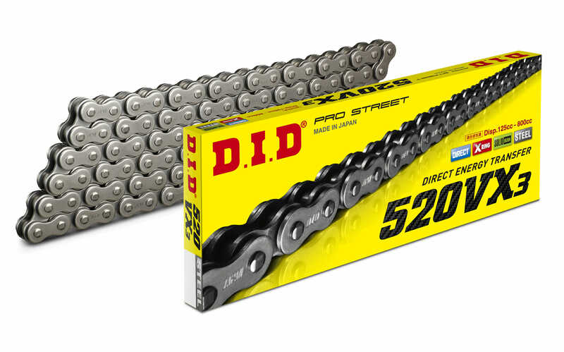 D.I.D 520VX3 X-Ring Drive Chain 520 Figura 1