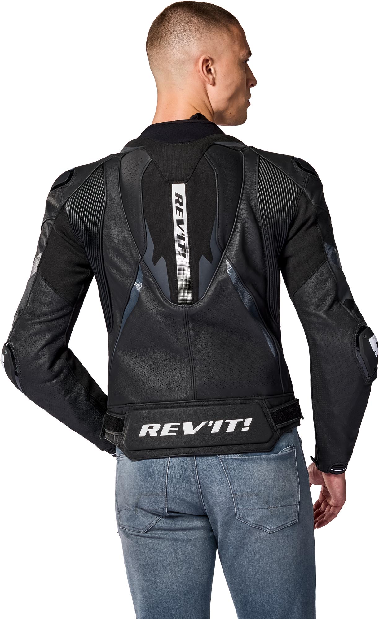 Revit Hyperspeed 3 Pro Motorrad Lederjacke schwarz/anthrazit 50 Abbildung 4