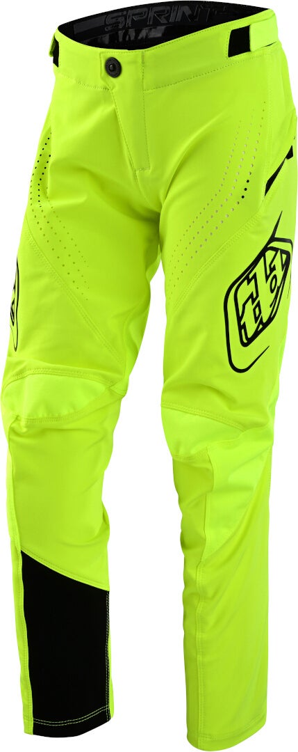 Troy Lee Designs Sprint Mono Calças de bicicleta para crianças neon 20 Figura 1