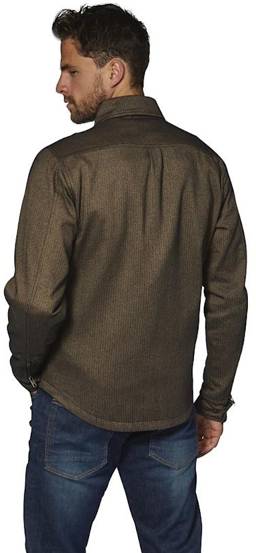 Rokker Boston Rider Het Overhemd van de motorfiets bruin 3XL Figuur 7