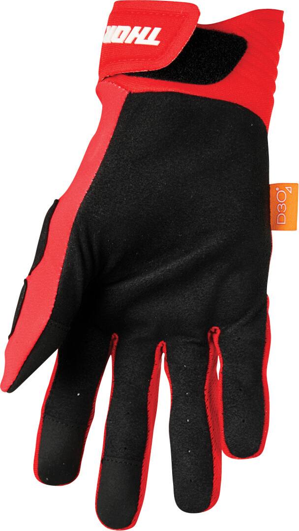 Thor Rebound D3O Motocross Gloves red/white L Figure 2